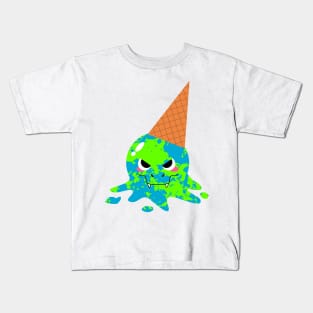 Trex Earth Ice Cream Kids T-Shirt